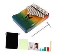 OFFSCH 1juego Kalimba Teclas De Portátil Para Principiantes Instrumento Musical Ligero y Fácil De Tocar Para Niño Niña y Adultos Para Actuaciones y Relaxation