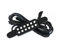 OFFSCH 1pieza De Guitarra Multifuncional Con Transductor y Cable De Para Acústicas y Eléctricas Negro