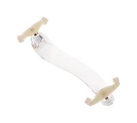 OFFSCH 1pieza Soporte De Hombro De Violín Acrílico Simple y Práctico Almohadilla Blanca Para Instrumentos De Cuerda Reduce La Presión La Espalda Fácil De Limpiar y Usar