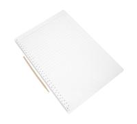 OFFSCH 2 Juegos Regla Plantilla con Stencils Espaciado para Exámenes y Escritura Regla Plástica para Sobres Caligrafía y Planificación Académica