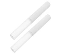 OFFSCH 2 Mazos Acrílicos para Cuencos de Cristal Diseño Sólido y Hueco, Palos de Impacto para Meditación y Presentaciones Musicales Profesionales