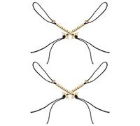 OFFSCH 2 Piezas Contador de Cuentas Budistas de Latón para Oración y Meditación Portátil y Compacto Herramienta DIY para Contar Cuentas Reuniones Budistas y Prácticas Espirituales