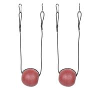 OFFSCH 2 Piezas Flotador de Amarre para Ancla de Yate Roja de PVC con Cuerda Resistente, No Absorbente, Adecuado para Actividades Frecuentes Agua y Navegación Segura