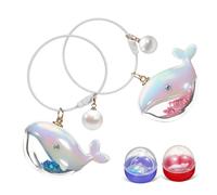 OFFSCH 2 Piezas Marino Colgante de Animal Oceánico Resistente y Compacto Accesorio para Organización Diaria y Fiestas Temáticas Oceanográficas Color Aleatorio