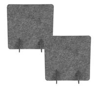 OFFSCH 2 Piezas Panel Separador de Fieltro para Escritorio Instalación Fácil y Ambiente Silencioso Adecuado para Aulas y Oficinas Modernas
