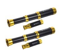 OFFSCH 2 Piezas Telescopio Pirata Infantil Ajustable Monocular y Portátil para al Aire y Fiestas Temáticas Mini Catalejo