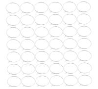 OFFSCH 200 Piezas Anillo Con Logo De Copa De Vino De Boda Marcadores De Identificación De Bebidas Etiquetas De Vidrio Para Bebidas Identificador De Vidrio Silver