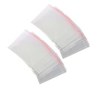 OFFSCH 200 piezas Bolsas de Celofán Transparentes Autoadhesivas Unidades para Almacenamiento Multiuso Empaquetado y Organización de Pequeños Objetos