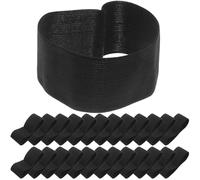 OFFSCH 25 Brazaletes Elásticos Negros de Luto para Funeral Brazaletes Conmemorativos Deportivos Bandas de Brazo para Fútbol Accesorios de Vestir para Ceremonias de Lamentación