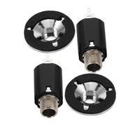 OFFSCH 2juegos Conector De Guitarra Metálico Compatible Con Ecualizador Salida De Accesorios De Guitarra
