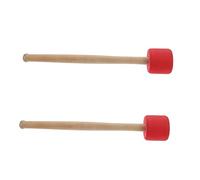 OFFSCH 2piezas Baquetas De Madera Para Percusión Mallets De Tambor Para Principiantes Para Desarrollar Musical Infantil y Del Ritmo