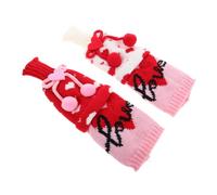 OFFSCH 2piezas Funda Suéter Botella Vino San Valentín Decoración Boda Fiesta Bolsa Vino