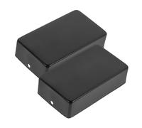 OFFSCH 2piezas Fundas Metálicas Para Pastillas De Guitarra Eléctrica Protectores Sellados Repuesto Para Guitarra