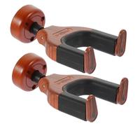 OFFSCH 2piezas Gancho Guitarra Para Pared Unids Desmontable Para Guitarra Bajo Ukelele Fácil Instalar Diseño Práctico