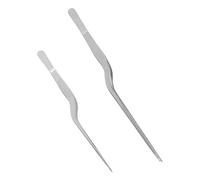 OFFSCH 2piezas Pinzas De Cocina Inoxidable Multifuncionales Precisión y Resistencia