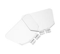 OFFSCH 2piezas Protector Ocular para Amoladora de Banco Cubierta Transparente Resistente Accesorio de Seguridad para Esmeriladora de Mesa Fácil Instalación Protección Antipolvo y Estable