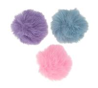 OFFSCH 3 piezas Cubierta de Micrófono Esponjosa Antiviento para Micrófonos Inalámbricos de Diseño Clip- Reducción de Ruido para Entrevistas y Transmisiones al Aire