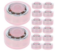 OFFSCH 30 Piezas Rodamientos de Eje para Molino de Viento Rosa Rodamientos Sellados para Manualidades DIY Accesorios para Joyería y Decoración Duraderos y Fáciles de Instalar
