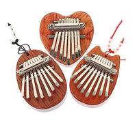 OFFSCH 3piezas Piano De Dedo Portátil Instrumento Musical Kalimba Para Hogar Para Principiantes
