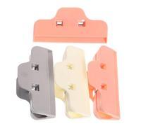 OFFSCH 4 piezas Clips Plásticos Reutilizables para Pintura de Diamantes Fijadores Versátiles para Manualidades de Punto de Cruz y Sellado de Bolsas Protección contra Polvo Colores Rosa