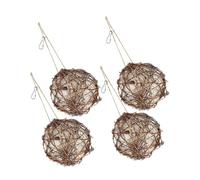 OFFSCH 4 Piezas Constructor de nidos de colibrí pájaro anidadores de colibríes Globo casa pajaros casita para pajaros Aves decoración Kit de Material para anidar colibríes colibrí Casas