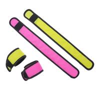 OFFSCH 4 Piezas Correas LED Fijación Rápida y Tejido Ajustable | Diseño Moderno y Lavable, Alta Visibilidad para Entrenamiento Ecuestre en Escenarios de Poca Luz