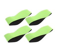 OFFSCH 4 Piezas Diadema para Natación L Verde 4 Piezas, Banda Protectora Auditiva Transpirable para Nadadores, Ducha y Piscina, Banda Antideslizante para Hombres y Mujeres
