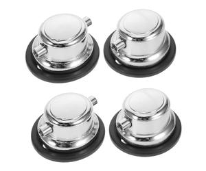 OFFSCH 4 Piezas Drum Tuning Lugs Metal Double End Corrosion-resistant For Jazz And Drum Kits Easy Installation And Quick Setup