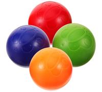 OFFSCH 4 Piezas Maracas de Mano para Instrumentos Musicales Infantiles de Colores Azul Rojo Verde Naranja Juguetes Didácticos para Desarrollo del Ritmo y Diversión Fiestas