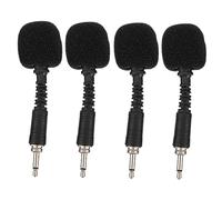OFFSCH 4 Piezas Micrófono De Grabación De Profesional Micrófono Line Conductores Accesorio De Audio para Cantar y Transmitir Compatible Móviles y Ordenadores