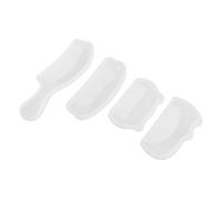 OFFSCH 4 Piezas Molde de Silicona para Peine Resistente para Resina Epoxi Molde para Manualidades DIY para Peines y Joyería Artesanal