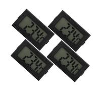 OFFSCH 4 Piezas Termómetro Digital Mini con Higrómetro Integrado Medición Precisa de Temperatura y Humedad para Terrarios Invernaderos Plantas de Interior y Experimental