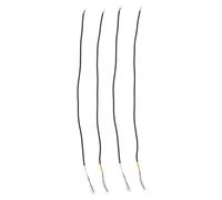 OFFSCH 4 Piezas Unidades de Cableado para Pastillas de Guitarra Eléctrica Cable Blindado de Núcleos de Accesorios para Patch Cable y Conexión de Acordes Kit de Reparación para