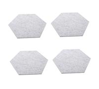 OFFSCH 4 Uds Almohadilla Insonorizada Hexagonal Material Absorbente De Sonido Reducción De Ruido Almohadillas De Insonorización De Pared Almohadillas De Aislamiento Acústico Decoraciones