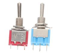 OFFSCH 4piezas Pedal De Guitarra Mini Interruptor Pines Sin Enclavamiento Botones De Pedal