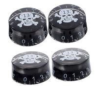 OFFSCH 4piezas Perillas De Guitarra Eléctrica Control De Volumen y Potenciómetro Giratorio Reemplazo De Perilla