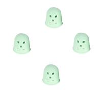 OFFSCH 4piezas Protectores De Silicona Para Dedos Guitarra Cubiertas Para Púas Para Principiantes y Guitarristas Duraderos Fácil De Usar