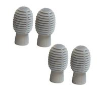 OFFSCH 4piezas Tapas De Silicona Para Baquetas Protectoras Silenciosas Accesorios De Batería Tapa Para Baquetas Almohadillas