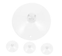 OFFSCH 4piezas Ventosa Transparente Para Soporte De Guitarra Unidades De Goma Reemplazo Fácil