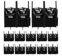 OFFSCH 50 Piezas Conector de 2 Pines para Bloque de Terminales, Configuración de 2 Pines en Cpv Negro, Función de Conexión Rápida y Desconexión Sencilla, Adecuado para Cables y Uso