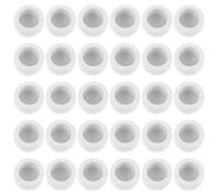 OFFSCH 50 Piezas Miniature Plastic Pots Mini Plastic Flowerpots For DIY Micro Landscape Garden Accessories Small Decorative Planters For Model Scenes and Tabletop Crafting