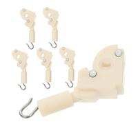 OFFSCH 6 Piezas Repuesto Mecanismo de Control de para Ganchos de Varita para Instalación Ventanas Accesorios Duraderos y Prácticos