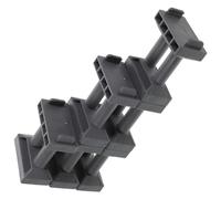 OFFSCH 6 Piezas Soportes de Puente para Maqueta de Tren Pilares Apilables de Duradero para Escenario Ferroviario Infantil Accesorios de Construcción Realistas para Modelos