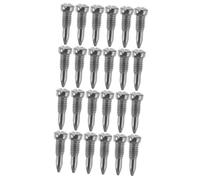 OFFSCH 60piezas Tornillos Rat-tail Para Saxofón Kit De Reparación De Metal Para Instrumentos De Viento Repuestos Duraderos y Ligero