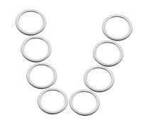 OFFSCH 8 Piezas Arandelas de Pedal de Bicicleta Extensores de Pedal para Bicicletas de y Carretera para y Reducción de Vibraciones