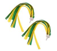 OFFSCH Accesorios de Bicicleta para Cintas Flecos Decorativos para Manillar Colores Brillantes Fáciles de Instalar Compatibles con Bicicletas Patinetes y Triciclos Adorno Divertido y