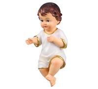 OFFSCH Adorno Religioso Único Figura del Niño Jesús Artesanía de Resina para Niños Y Niñas Juguetes para Decoración Navideña