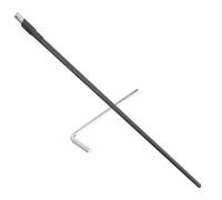 OFFSCH Alma para Guitarra de Metal Negro con Superficie Lisa y Diseño Compacto, Incluye Llave de Ajuste para Tensor de Guitarra, Adecuado para Reparación y Mantenimiento