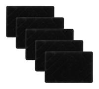 OFFSCH Almohadillas Antideslizantes para Coche 5 Unidades Negras, Parches Resistentes al Desgaste para Reparación y Protección de Alfombrillas, Compatibles Todo Tipo de Clima,