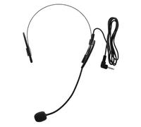 OFFSCH Altoparlante Micrófono De Diadema Auriculares para Hablar Público para Uso Docente Micrófono De Brazo Omnidireccional Amplificador De Voz para Personas Mayores